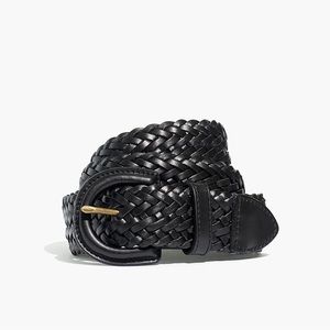 NWT Madewell woven leather belt